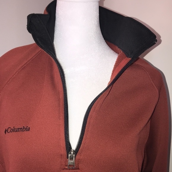 Columbia Warm Brown Pullover Jacket Size Small​​ - Picture 6 of 8